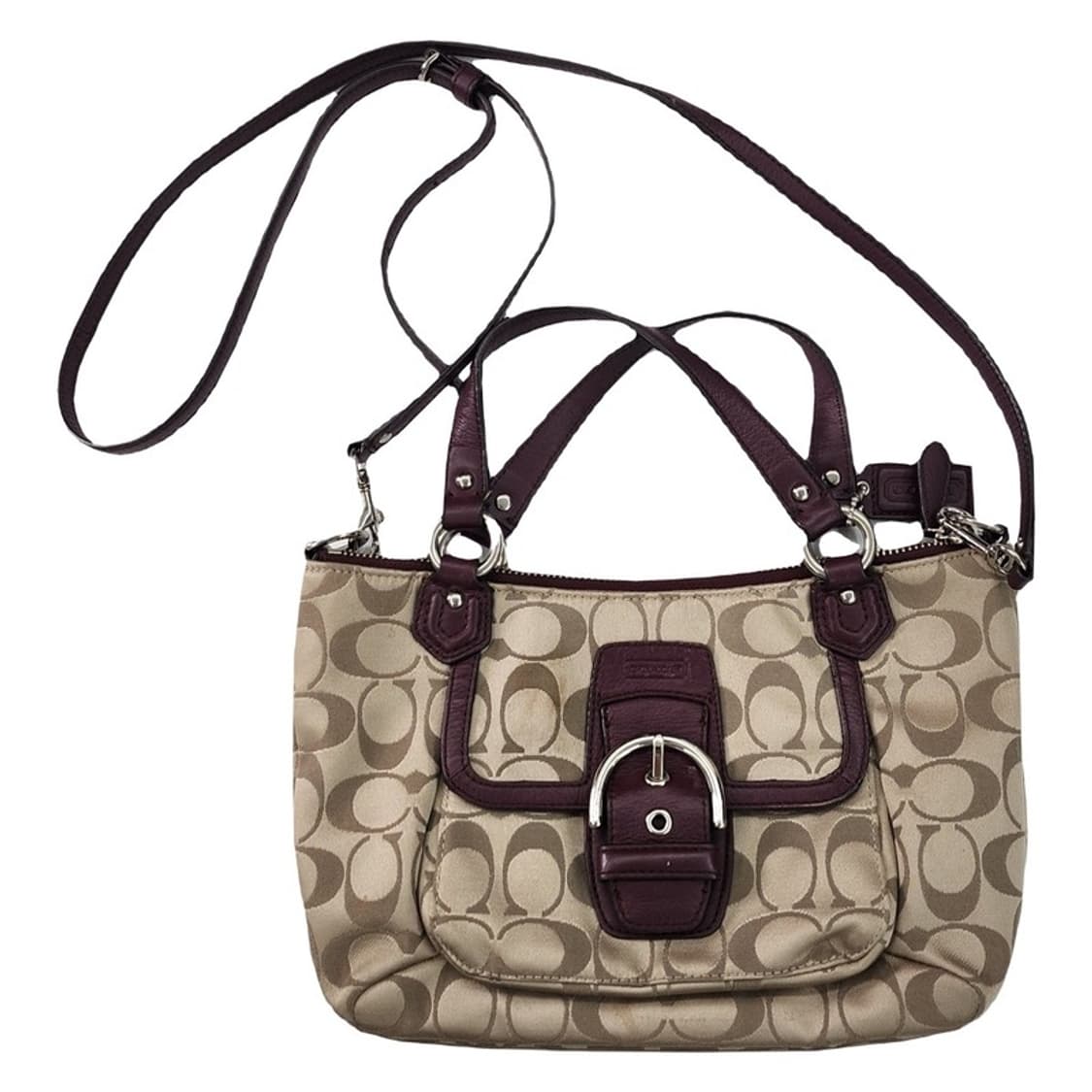 COACH 시그니처 캔버스 2WAY 숄더백 상품이미지1