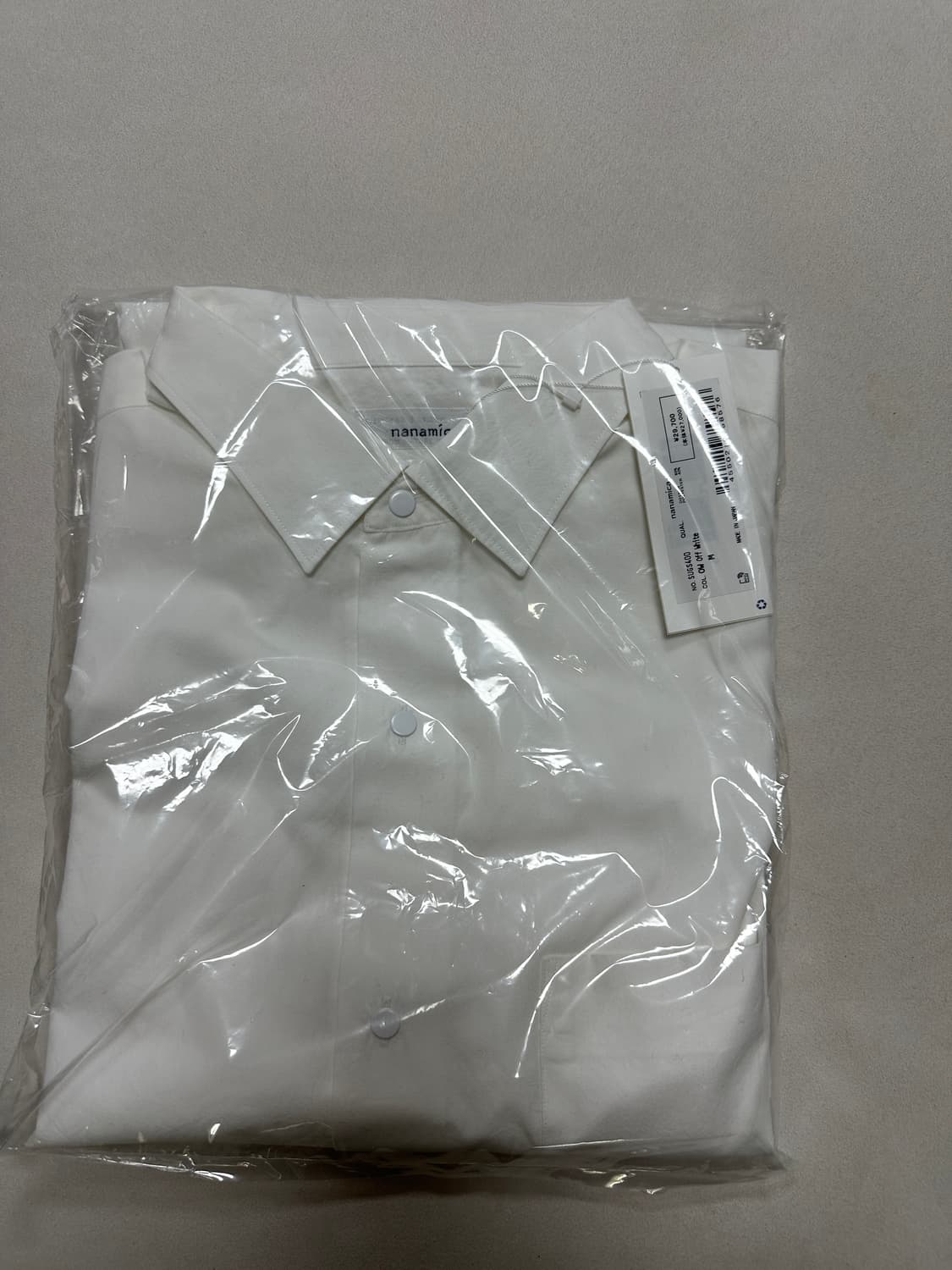 [M, L] 나나미카 윈드셔츠 새제품 상품이미지6