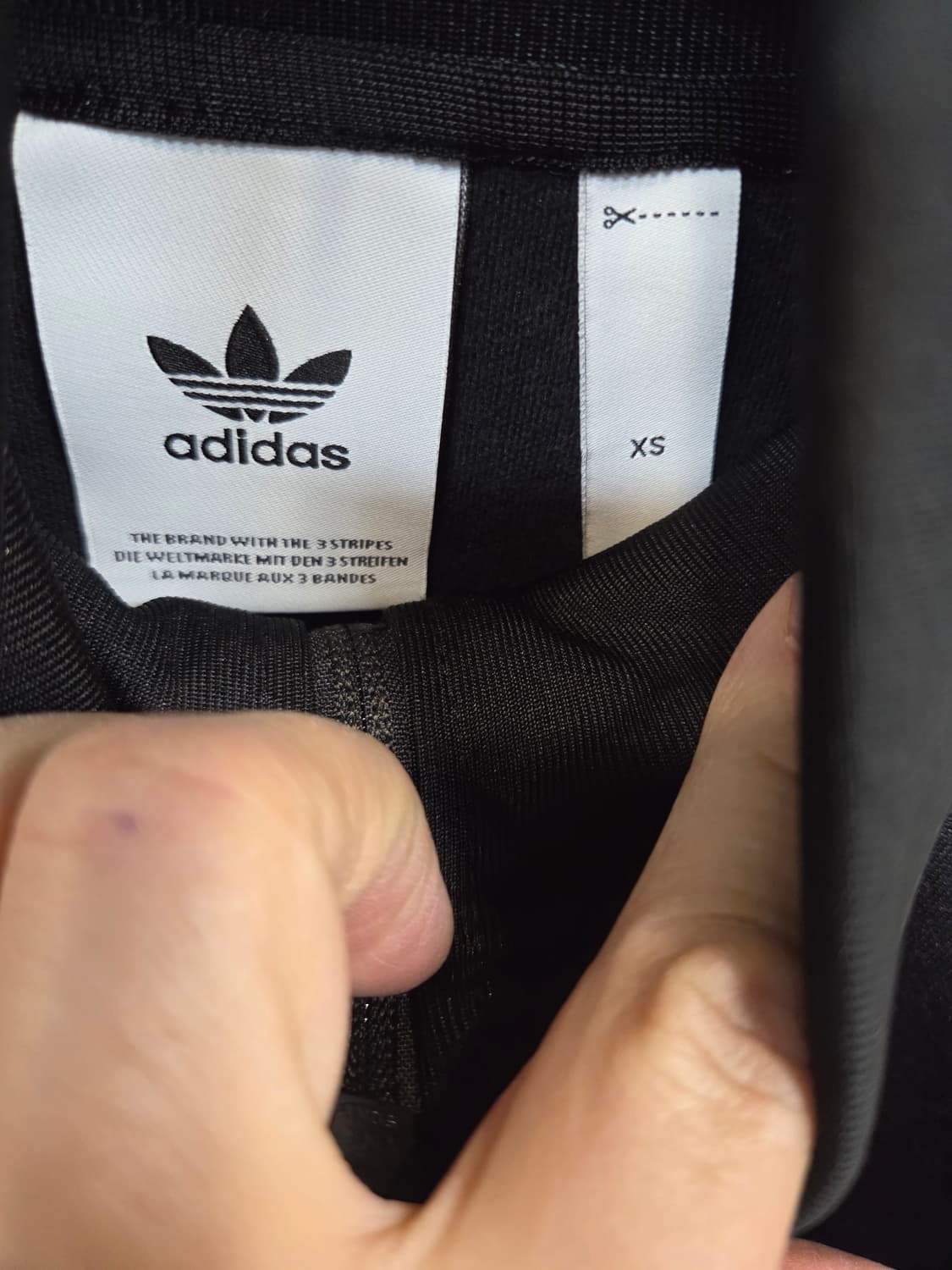 아디다스 베켄바우어 투웨이 트랙탑 져지 검흰 xs 상품이미지3