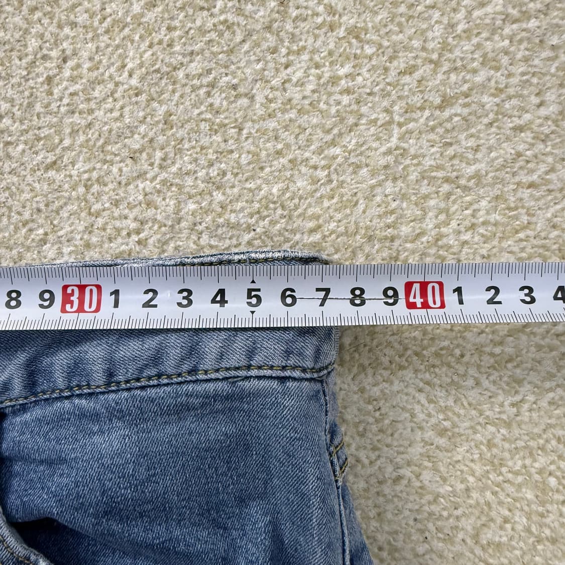 [28] 빈폴 여성 데미지 데님팬츠 0106T1 상품이미지5