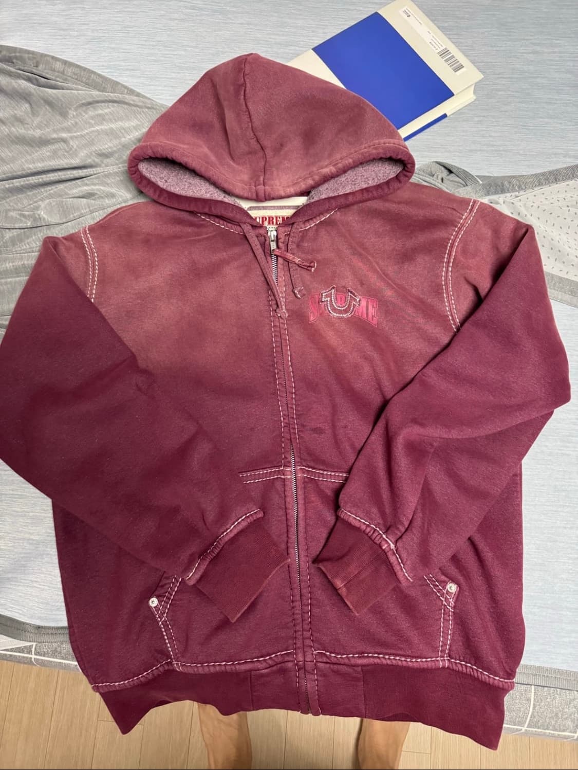 슈프림 트루릴리전 후드집업 (M) 상품이미지1