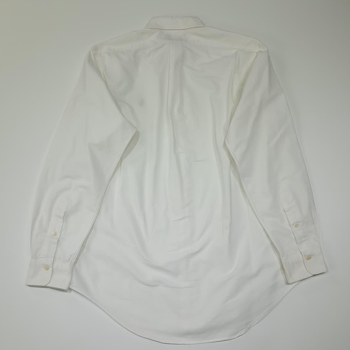 CL450 M 폴로 90s 코튼 멀티포니 옥스포드 화이트 셔츠 남방 상품이미지6