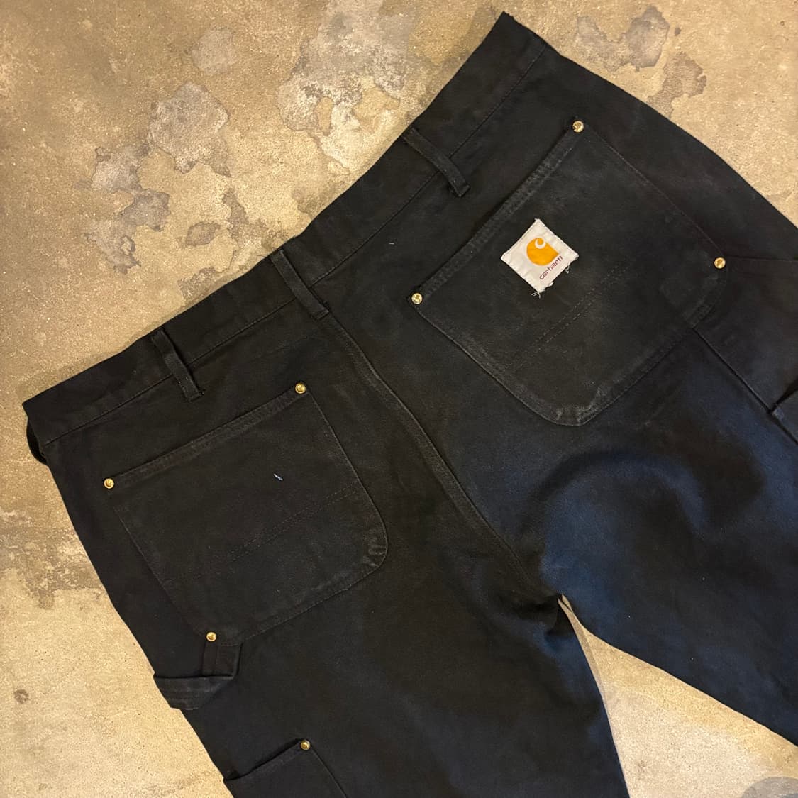 칼하트 더블니 흑청 상품이미지8