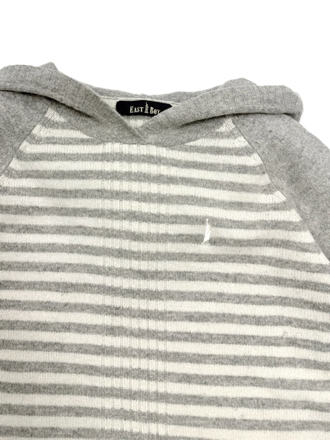 빈티지 EAST BOY 그레이 니트 후드 상품이미지4