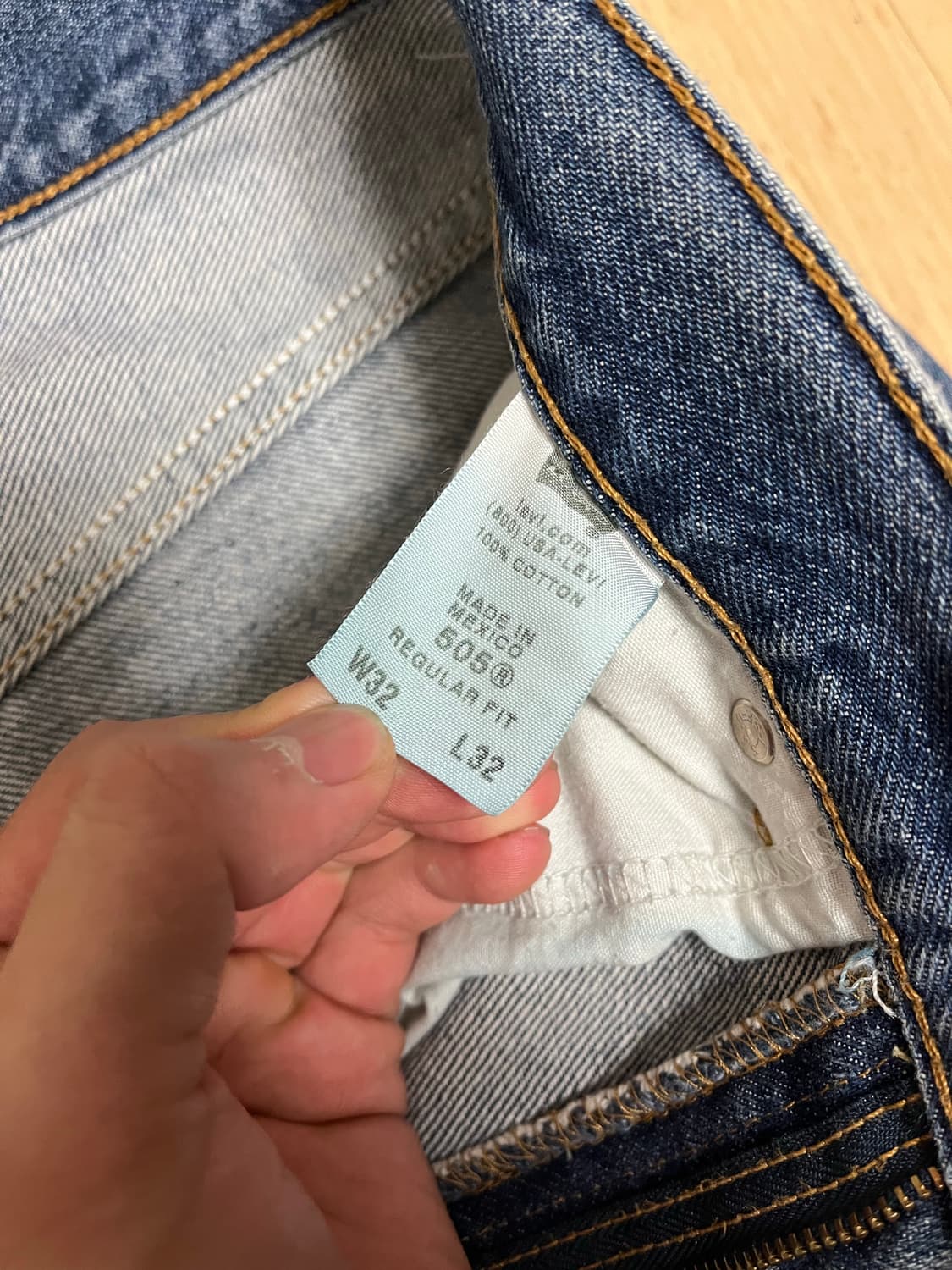 리바이스 505 데님팬츠 상품이미지2