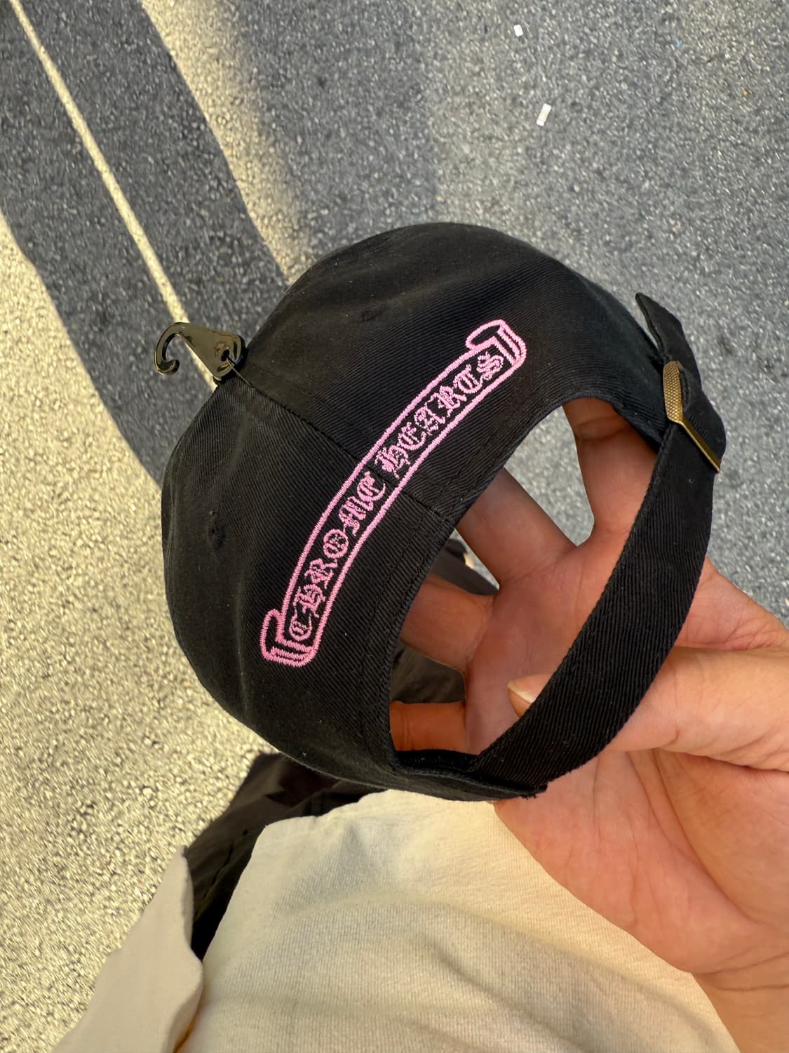 Nptsss 세메터리 크롬하츠 볼캡 핑크 상품이미지1