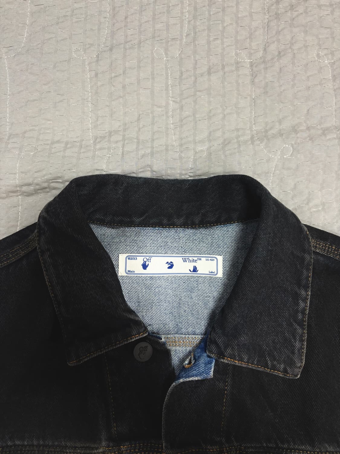 오프화이트 데님자켓 상품이미지3