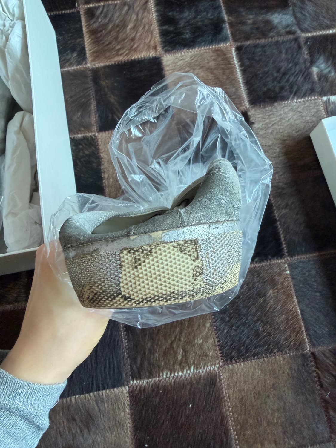 타비 실버포일 스니커즈 풀박 상품이미지5