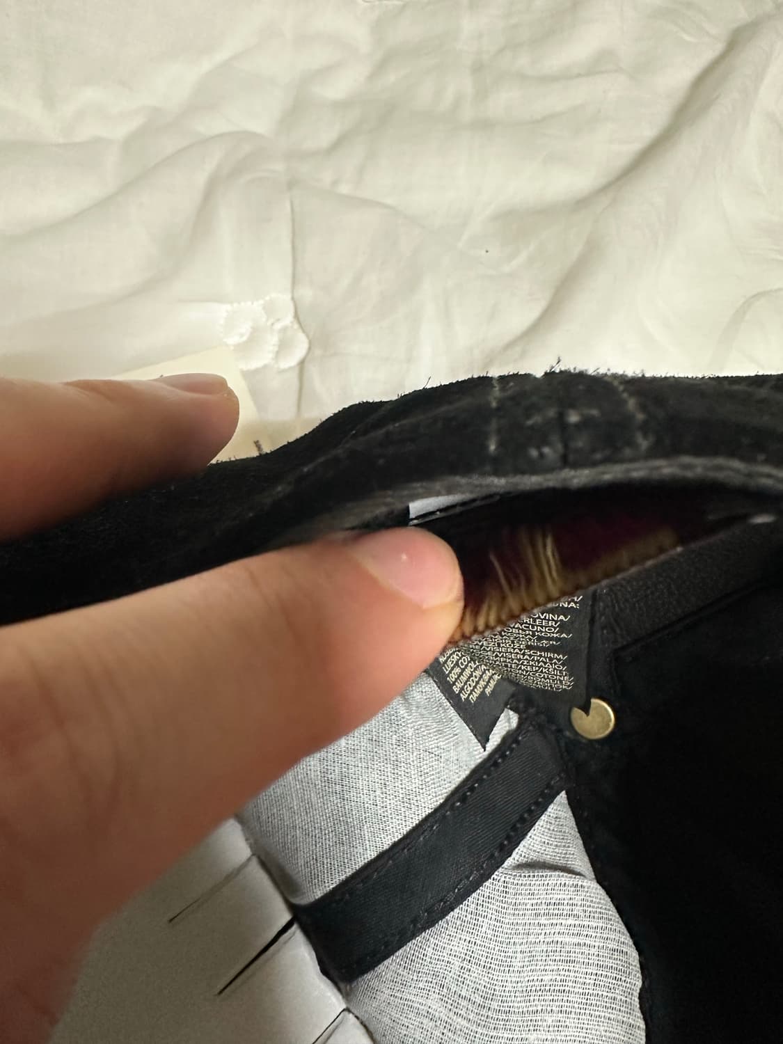 RRL 스웨이드 모자 새상품 상품이미지2