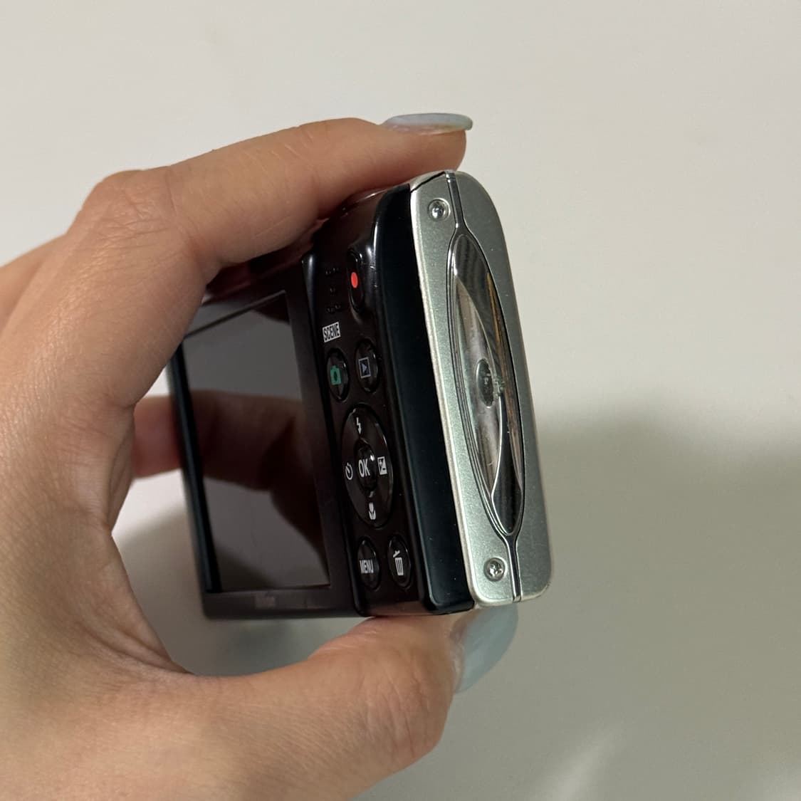 츄 디카) 니콘 쿨픽스 S5100 빈티지디카 디지털카메라 실버 상품이미지6