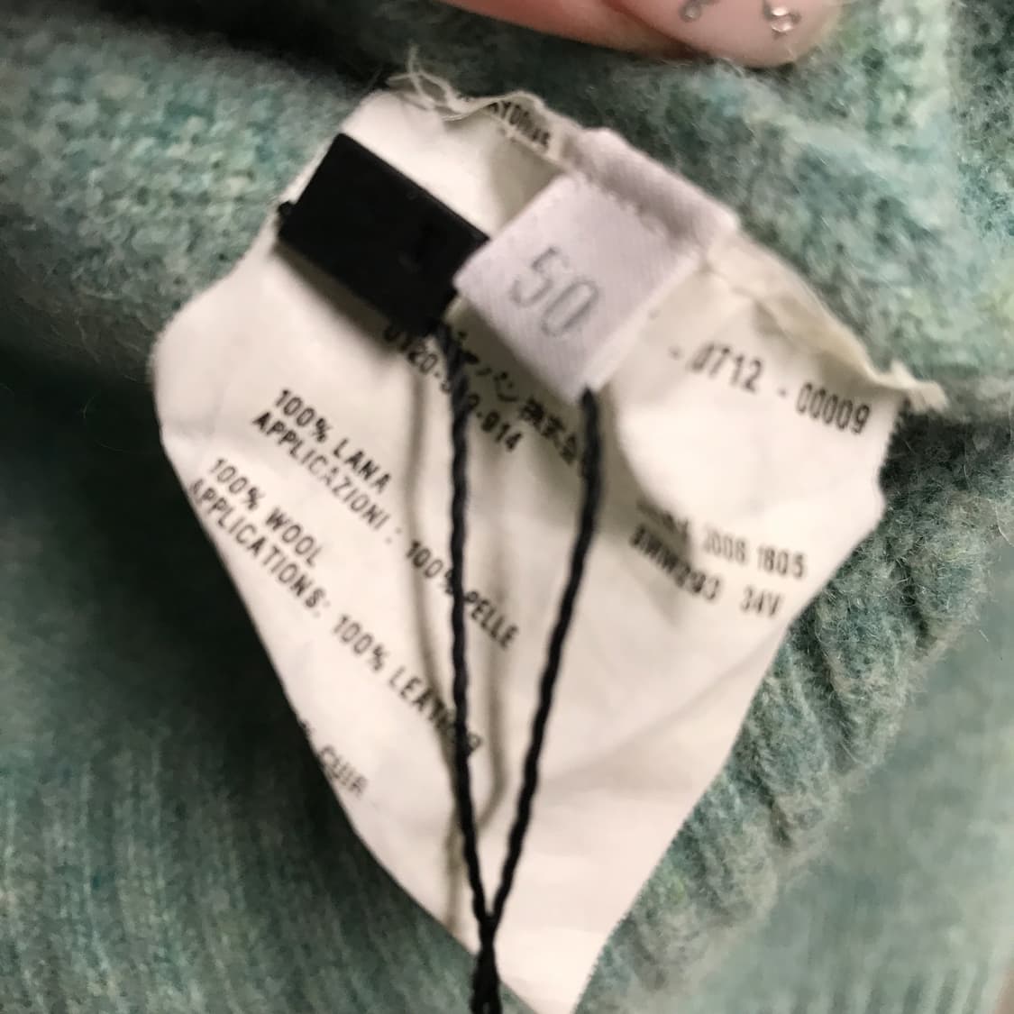 프라다 스포츠 패치 니트 민트 50(W) 상품이미지5