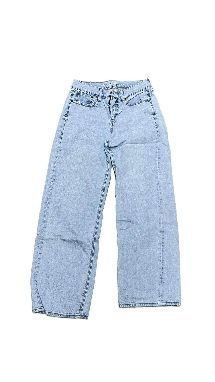 아메리칸이글 스트레이트 핏 연청바지 상품이미지1