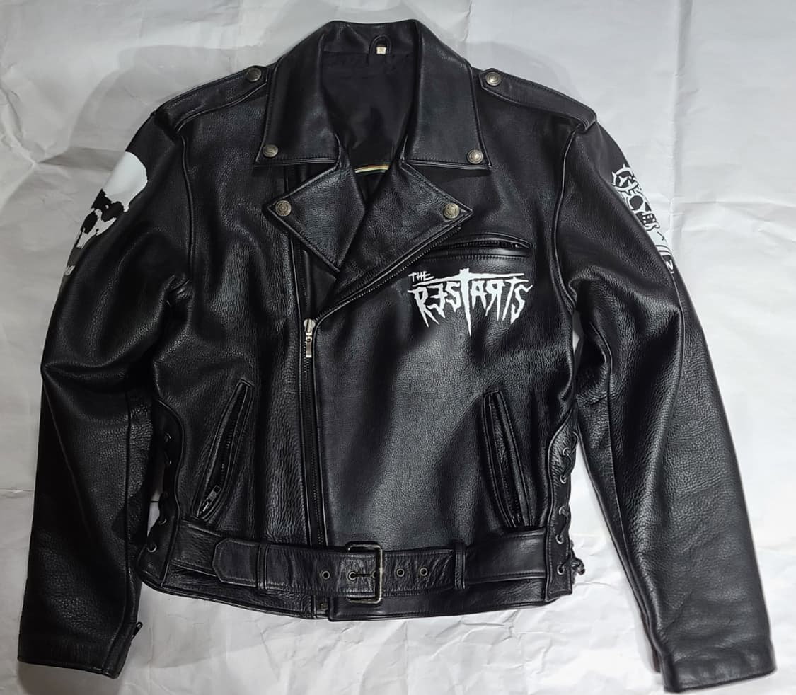 커스텀 남성 가죽 라이더자켓 100사이즈 상품이미지1