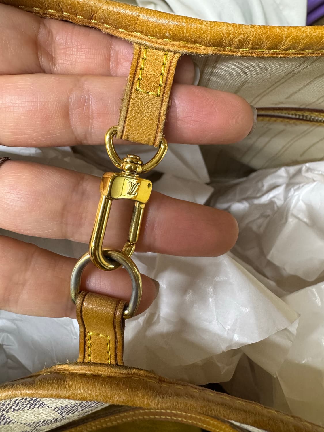 루이비통 네버풀 다미에 상품이미지6