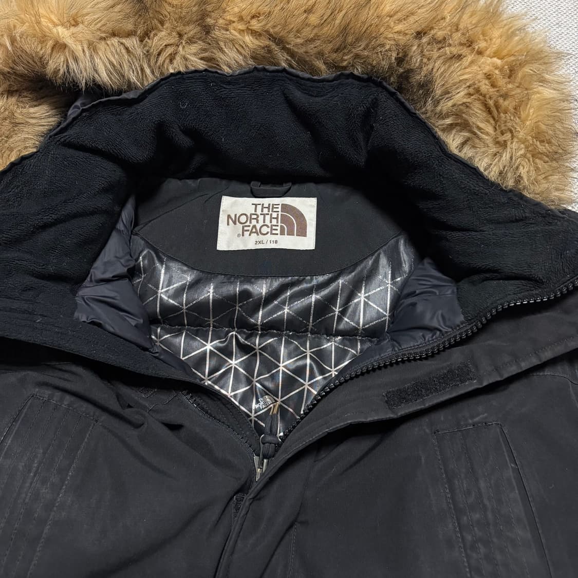 노스페이스 화이트라벨 퍼 패딩 파카 상품이미지3