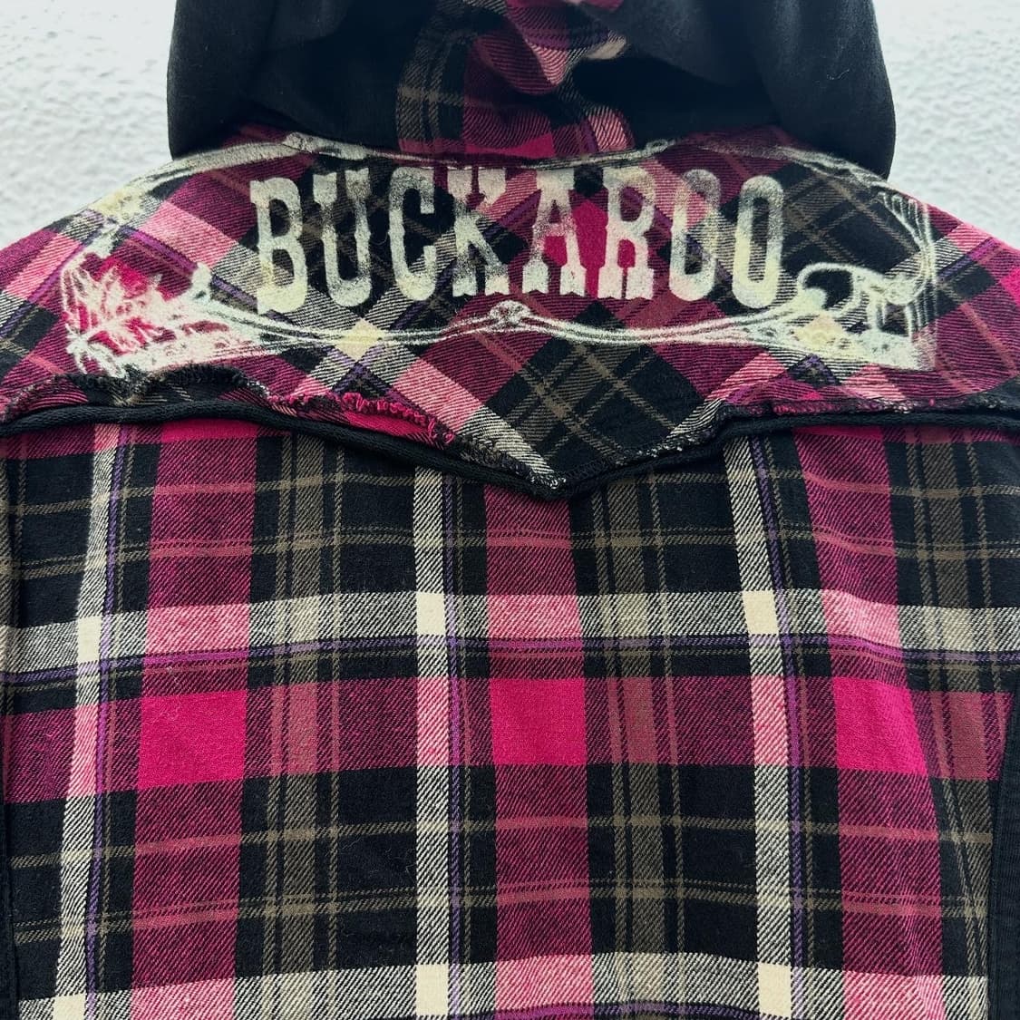 Buckaroo punk tartan hood jacket 상품이미지7