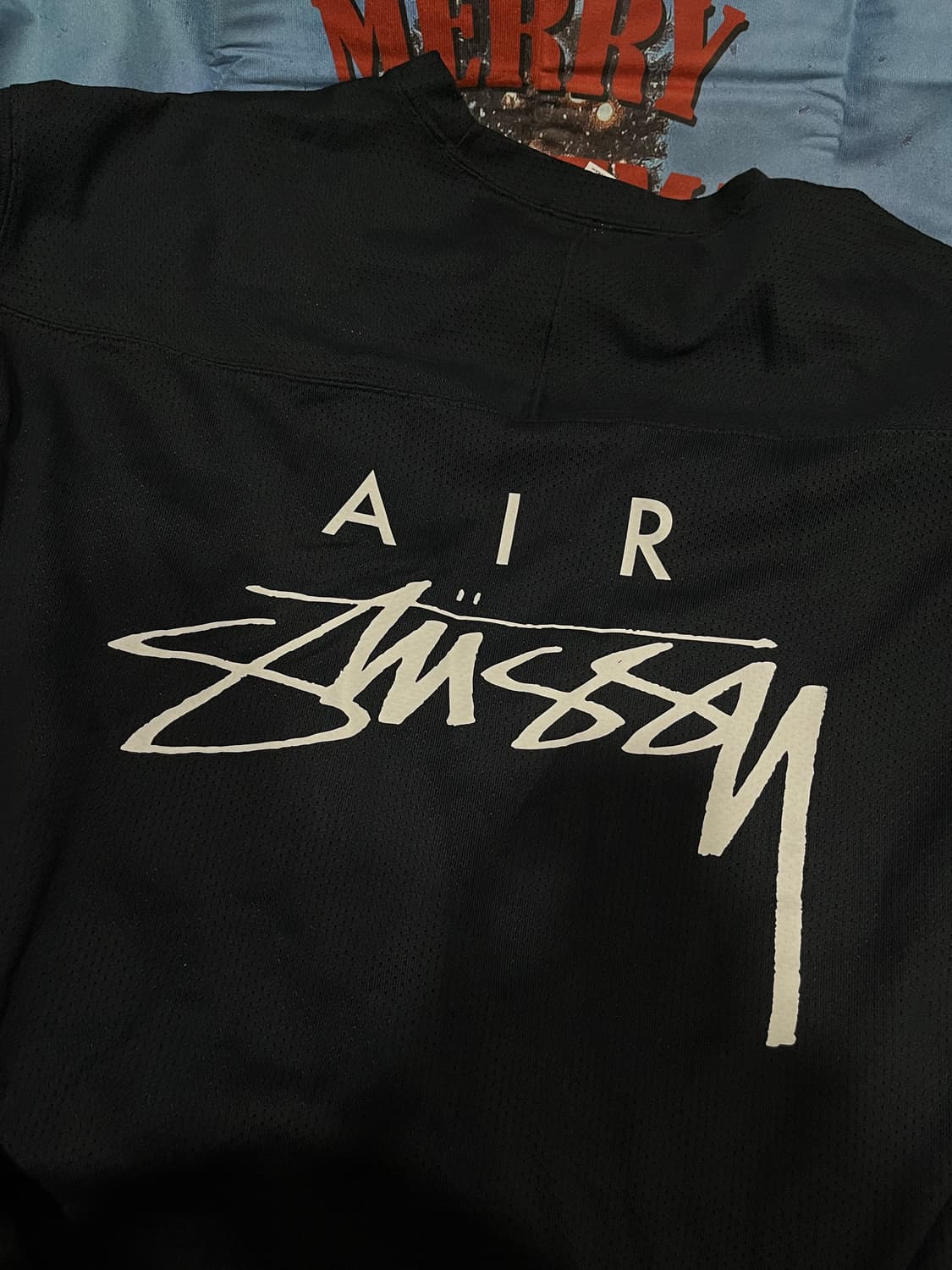 나이키 x 스투시 롱슬리브 탑 블랙 / L 상품이미지1