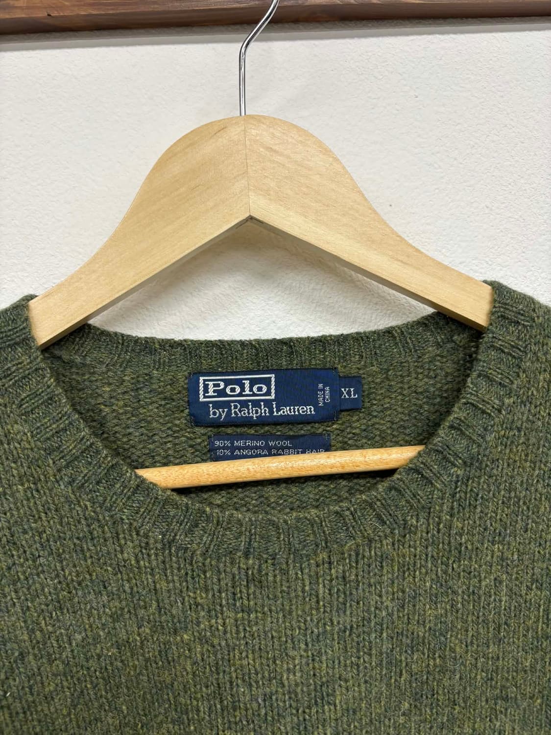 [XL] 폴로 랄프로렌 딮카키 앙고라 울 니트 스웨터 상품이미지3