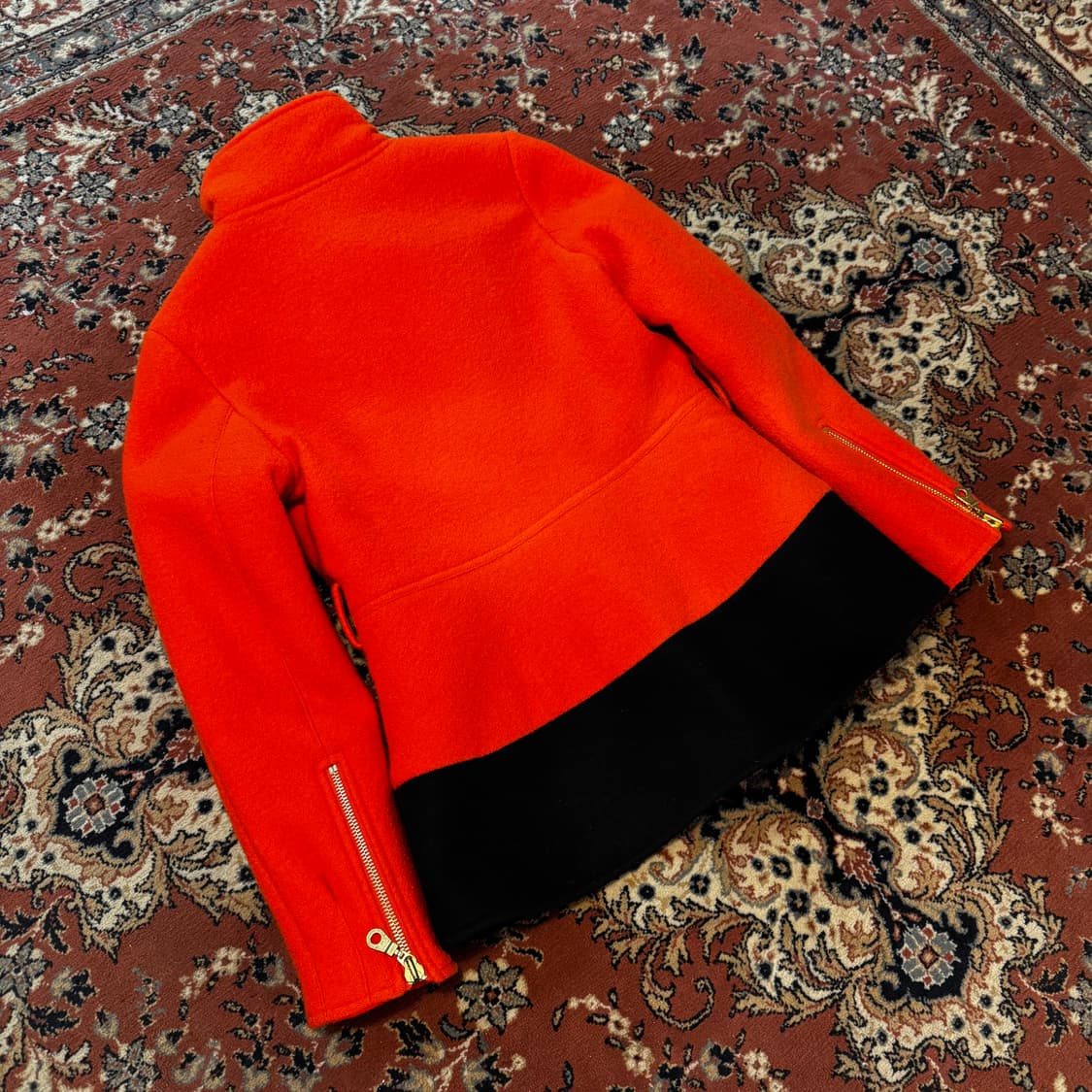 KENZO 겐조 부클레 울 자켓 (40) 숏 코트 상품이미지8