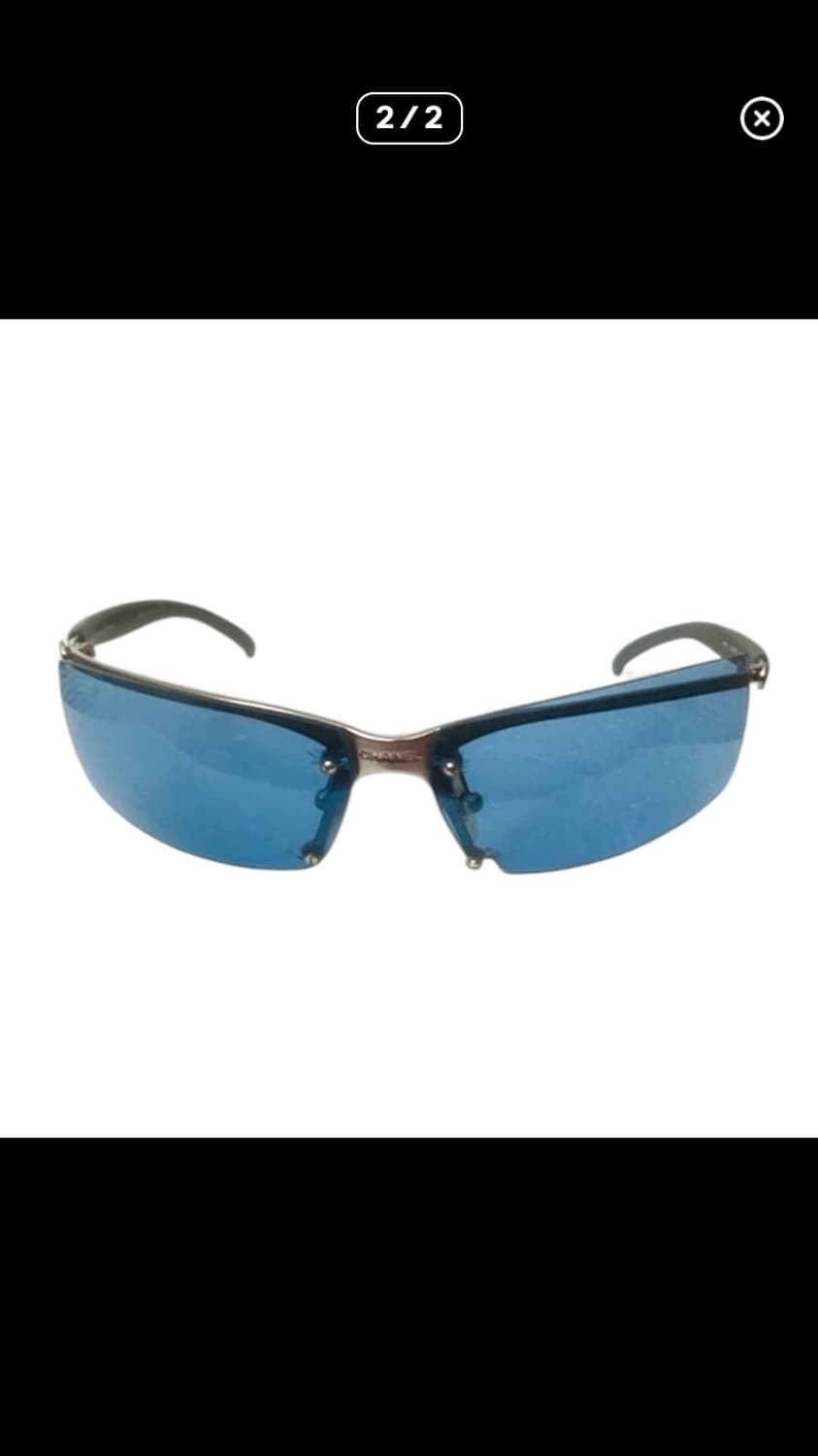 샤넬 Half Rim Sports Sunglasses 상품이미지2