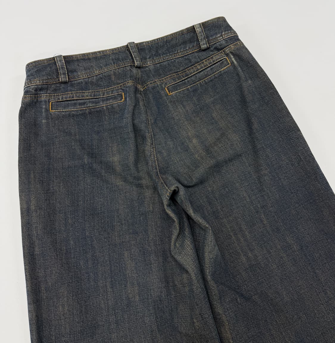 Wide flared denim pants 상품이미지6