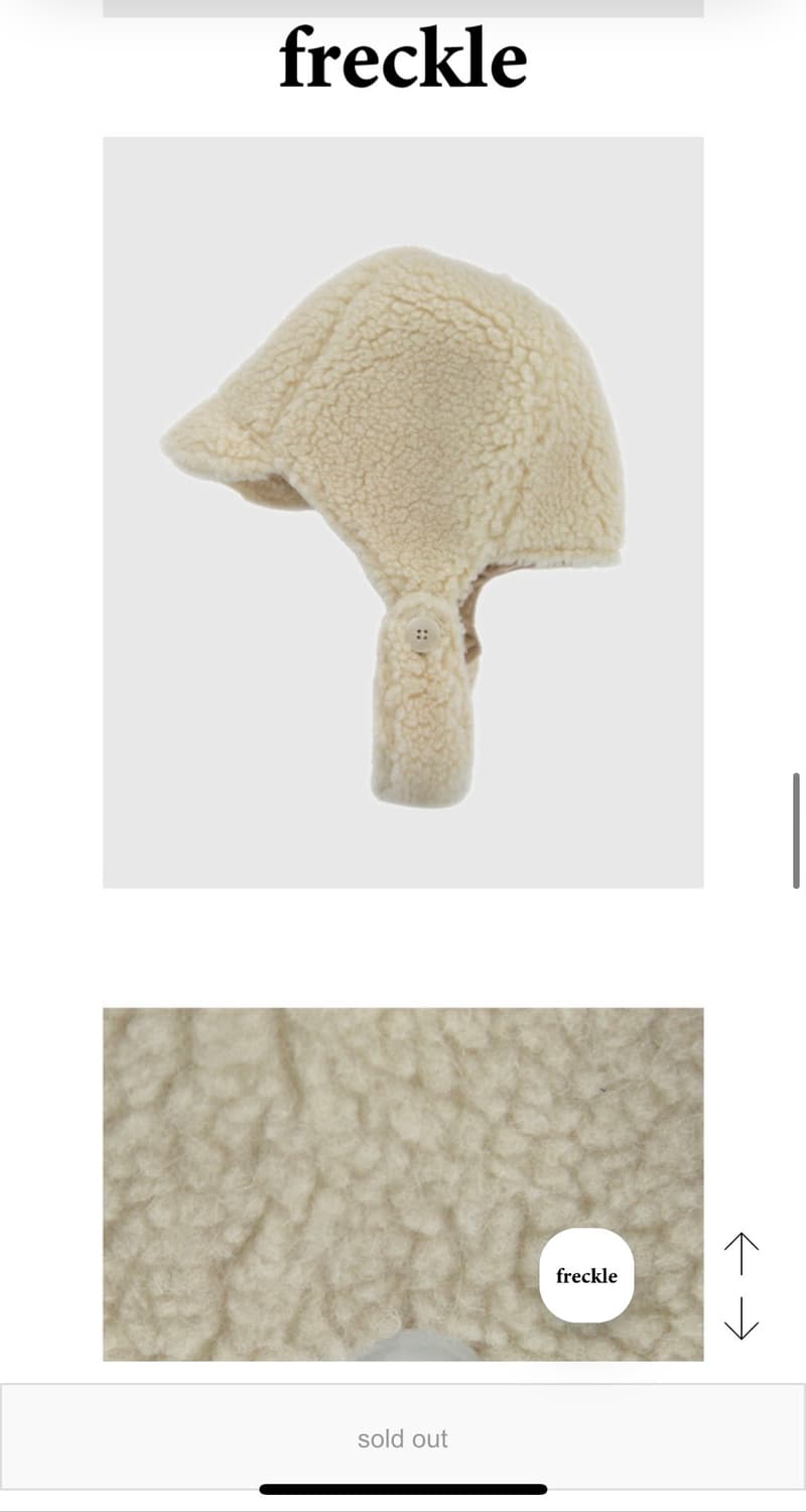 버터 리버시블 쉬어링 하프 코트 + 구매 시 코디 된 바라클라바 무료! 상품이미지9