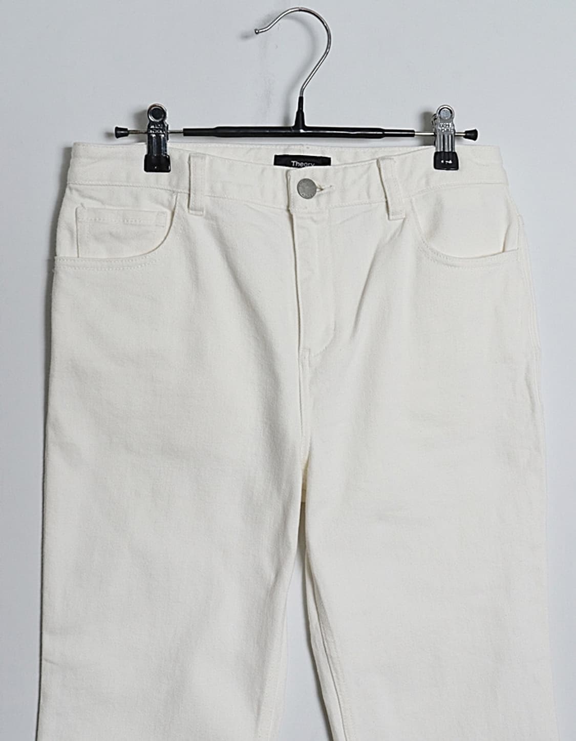 Theory White Denim Boot-Cut (26) 상품이미지2