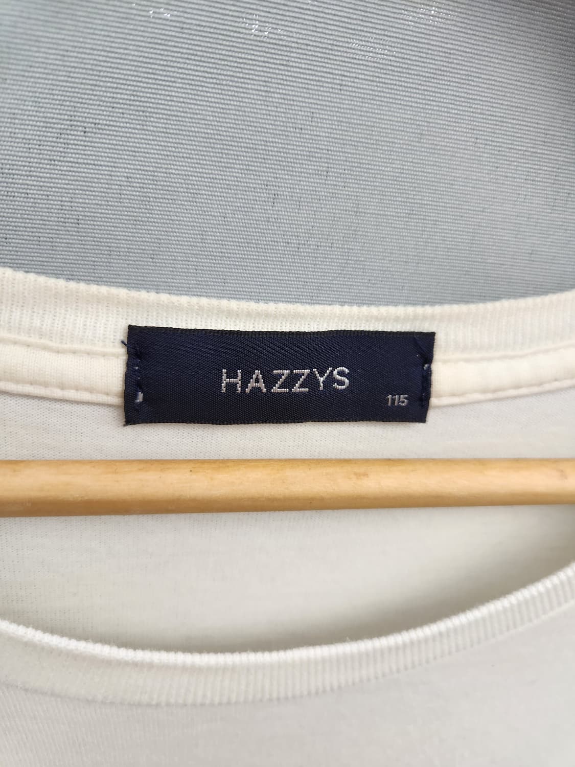 HAZZYS 배색 반팔 티셔츠 상품이미지4