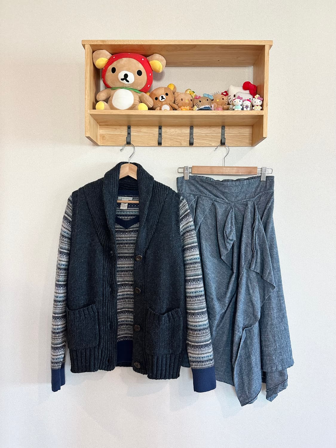 jpn 하구미 스즈코 레이어드 코디세트 상품이미지1