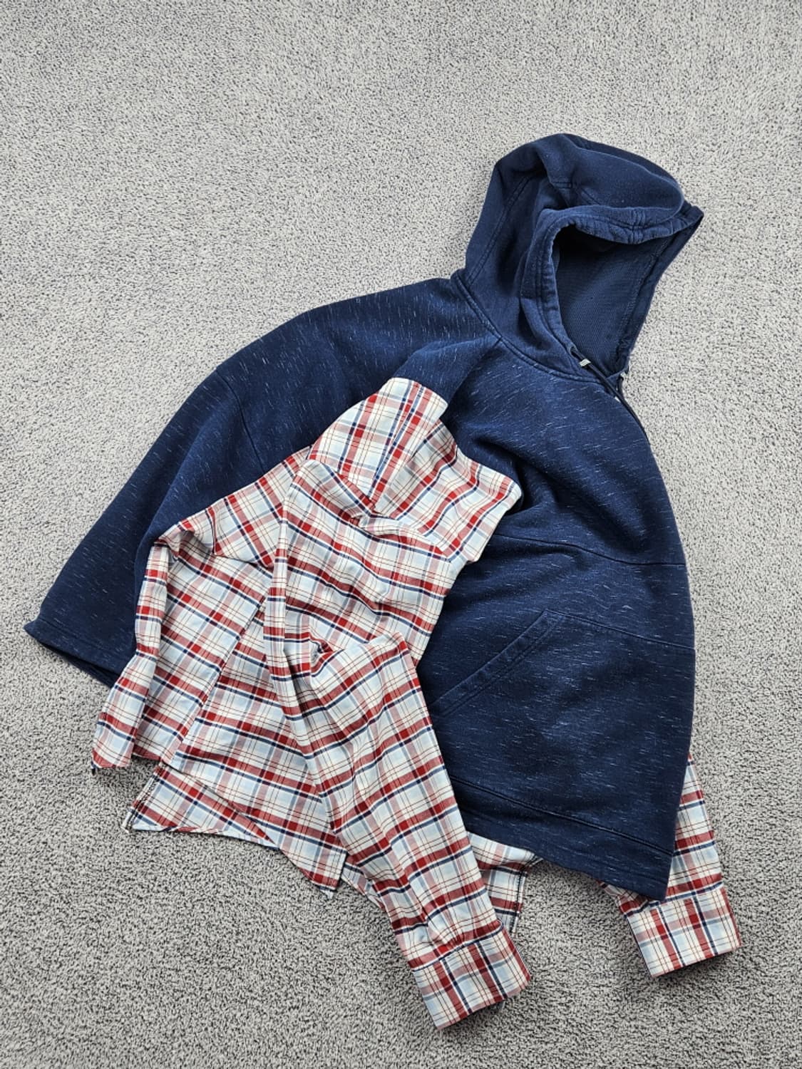 레이어컷 믹스드 아디다스X브룩스 커스텀 후디 (상세설명참조)/ 10224 상품이미지4