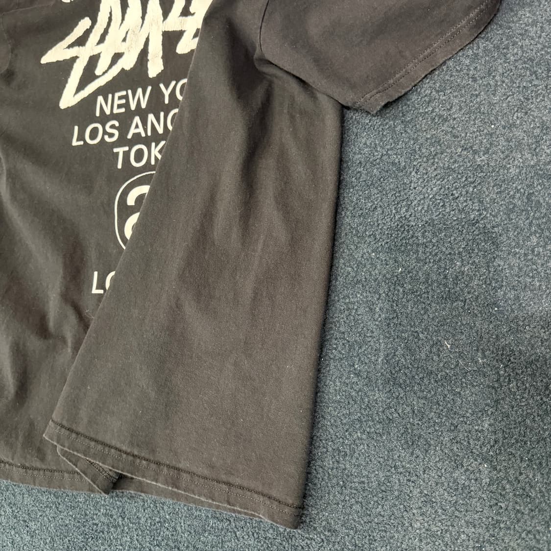[L] Stussy 스투시 월드투어 티셔츠 상품이미지5
