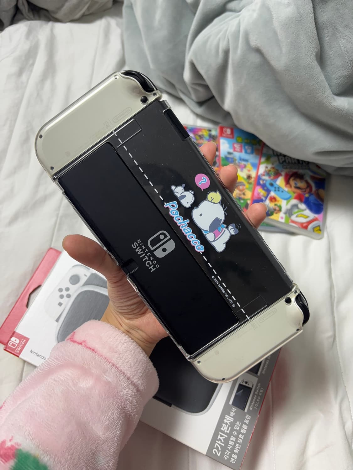 닌텐도스위치 oled 화이트 상품이미지8