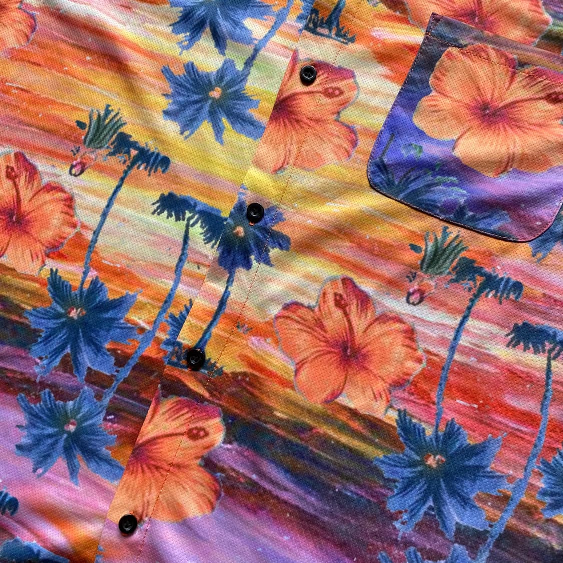 빈티지 하와이안 반팔 셔츠 상품이미지3