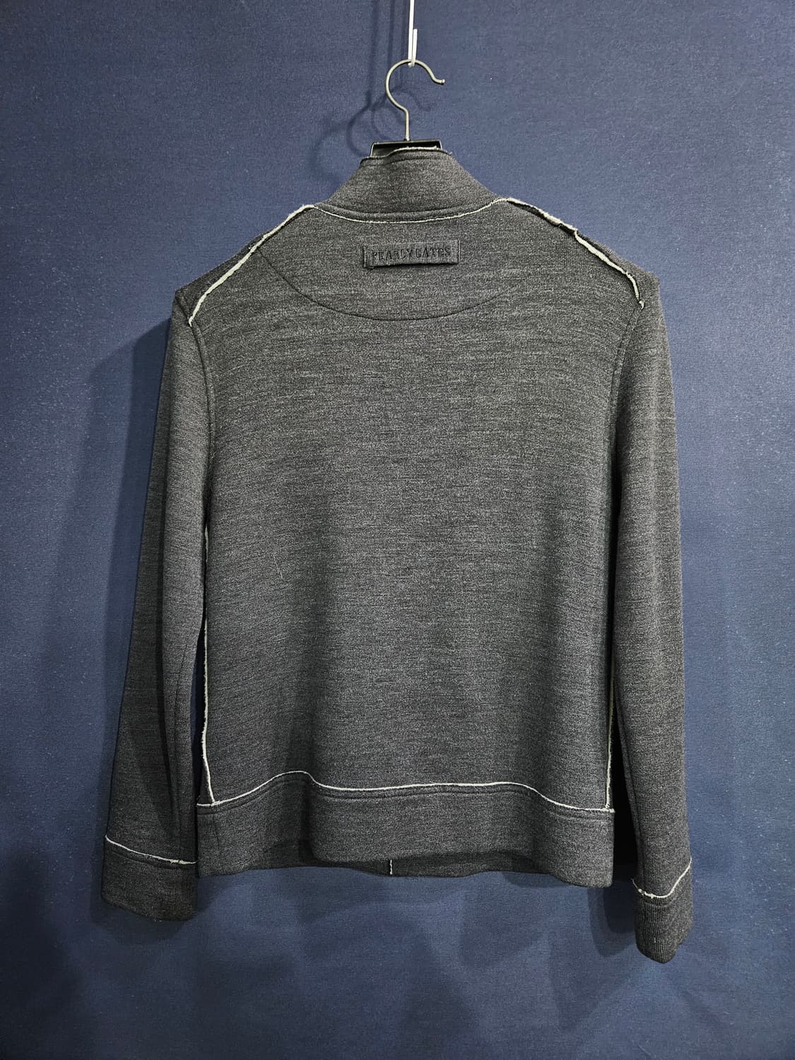 파리게이츠 그레이컬러 남성 슬림핏 100 골프 빈티지 골프자켓  상품이미지2