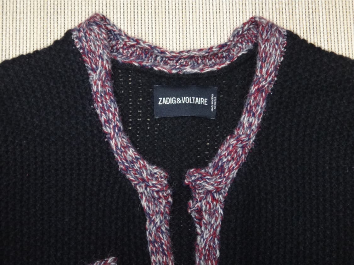 (S사이즈) 쟈딕앤볼테르 알파카 울혼방 니트 가디건 상품이미지3