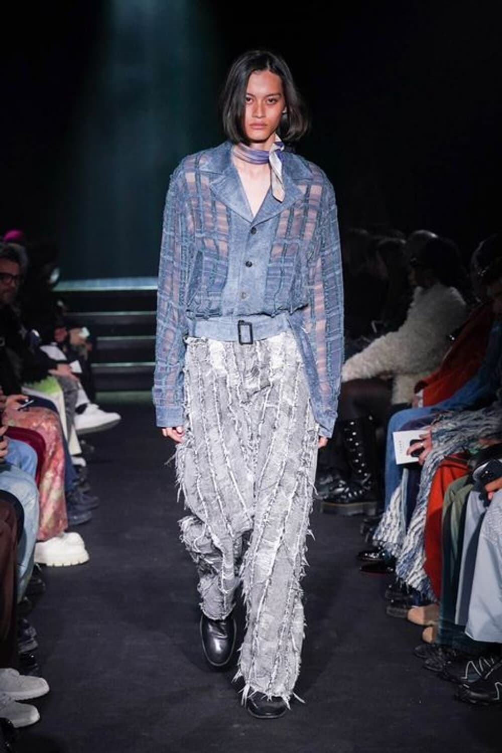 새상품 TAAKK 3rd 데님팬츠 블랙케미컬 3사이즈 상품이미지1