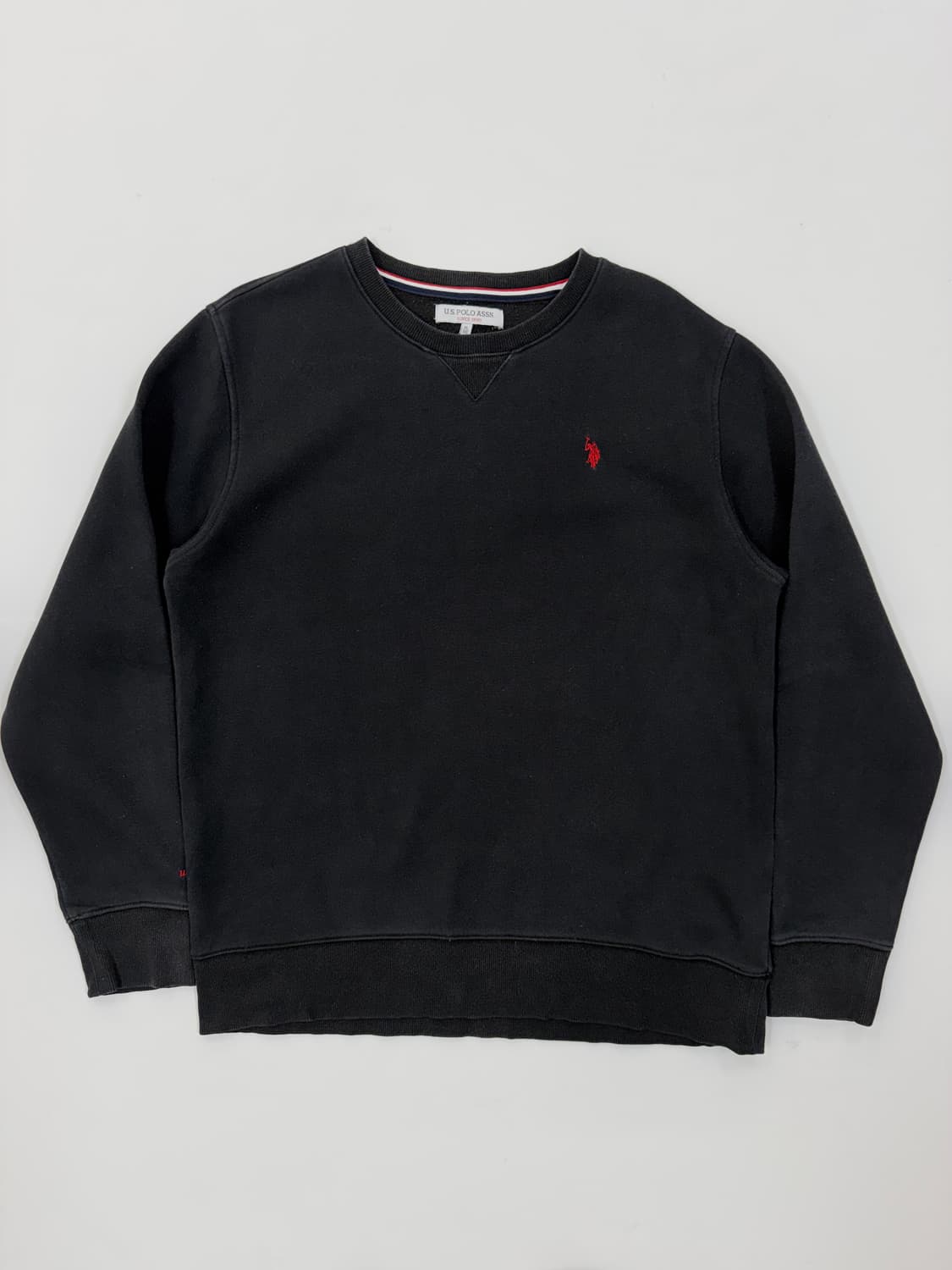 US Polo Assn 블랙 맨투맨 상품이미지1