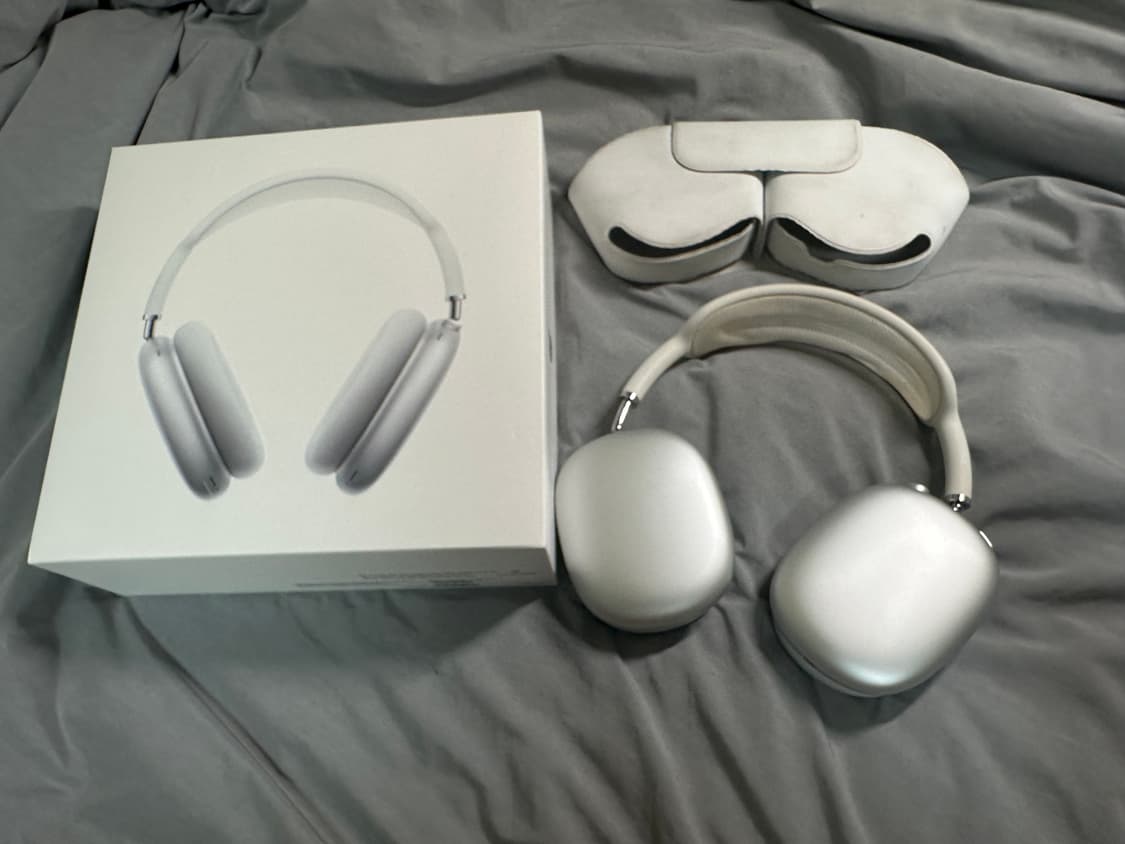 급처 국내 최저가) 에어팟 맥스 실버 풀박+케이스 상품이미지1