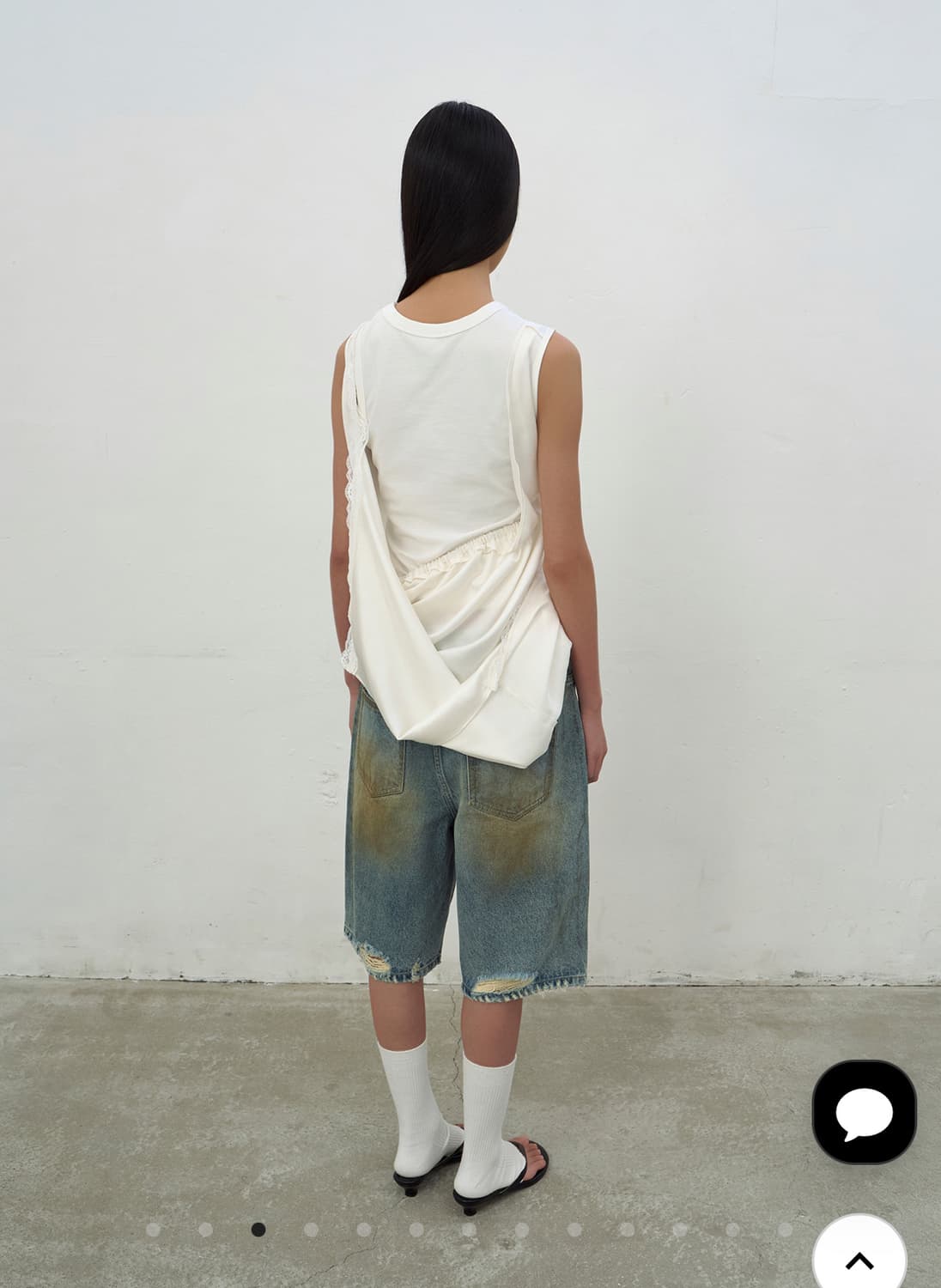 LCDC washed blue denim shorts 워시드블루데님쇼츠 상품이미지3