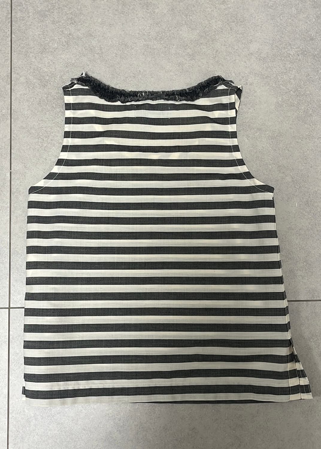 COMME des Garcons stripe sleeveless 상품이미지3