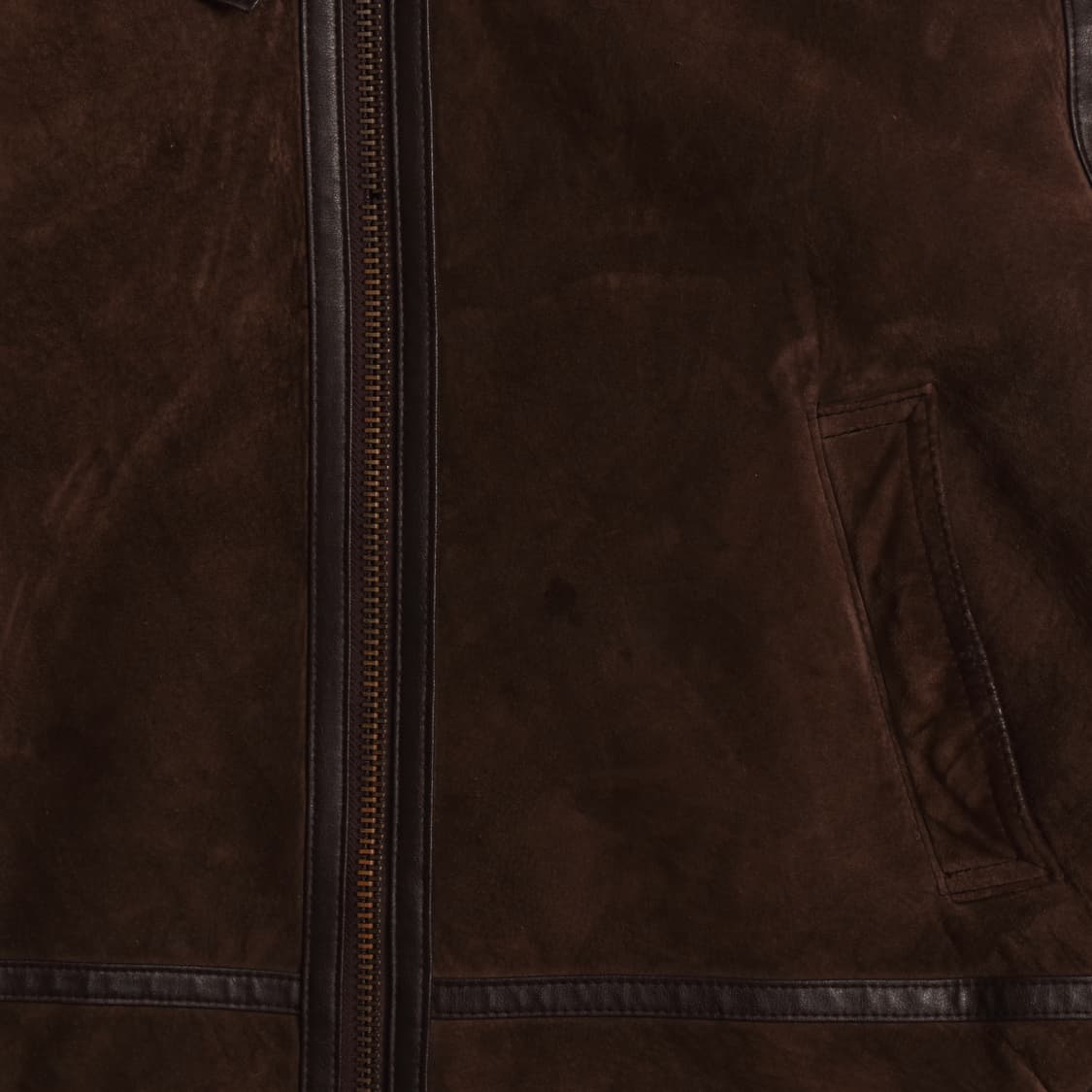 90's B-3 소가죽 레더 양털 무스탕 A1830 상품이미지3