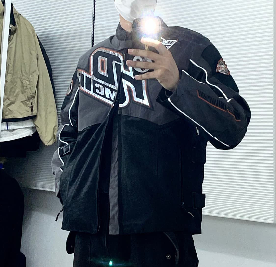 (새상품) M(L) 할리데이비슨 모터사이클 레이싱 자켓 상품이미지2