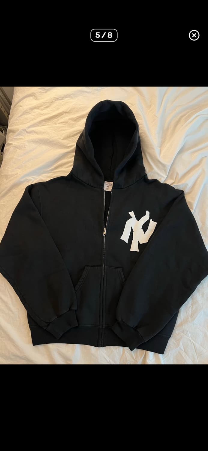 아킴보 클럽 NY 누들 후드집업 블랙 M akimbo club 상품이미지5