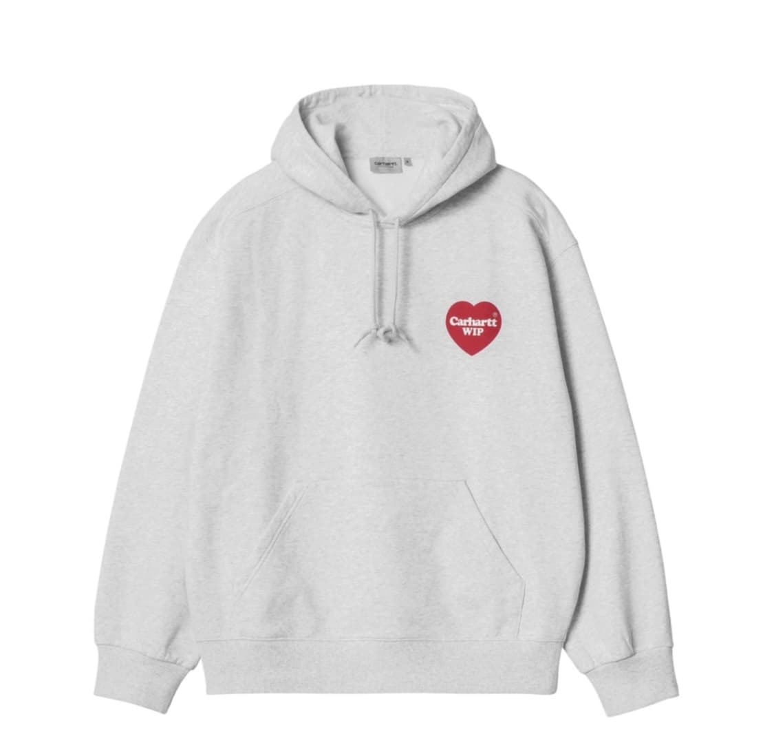 칼하트wip 후드 하트 스웨트셔츠 애쉬 헤더 상품이미지2