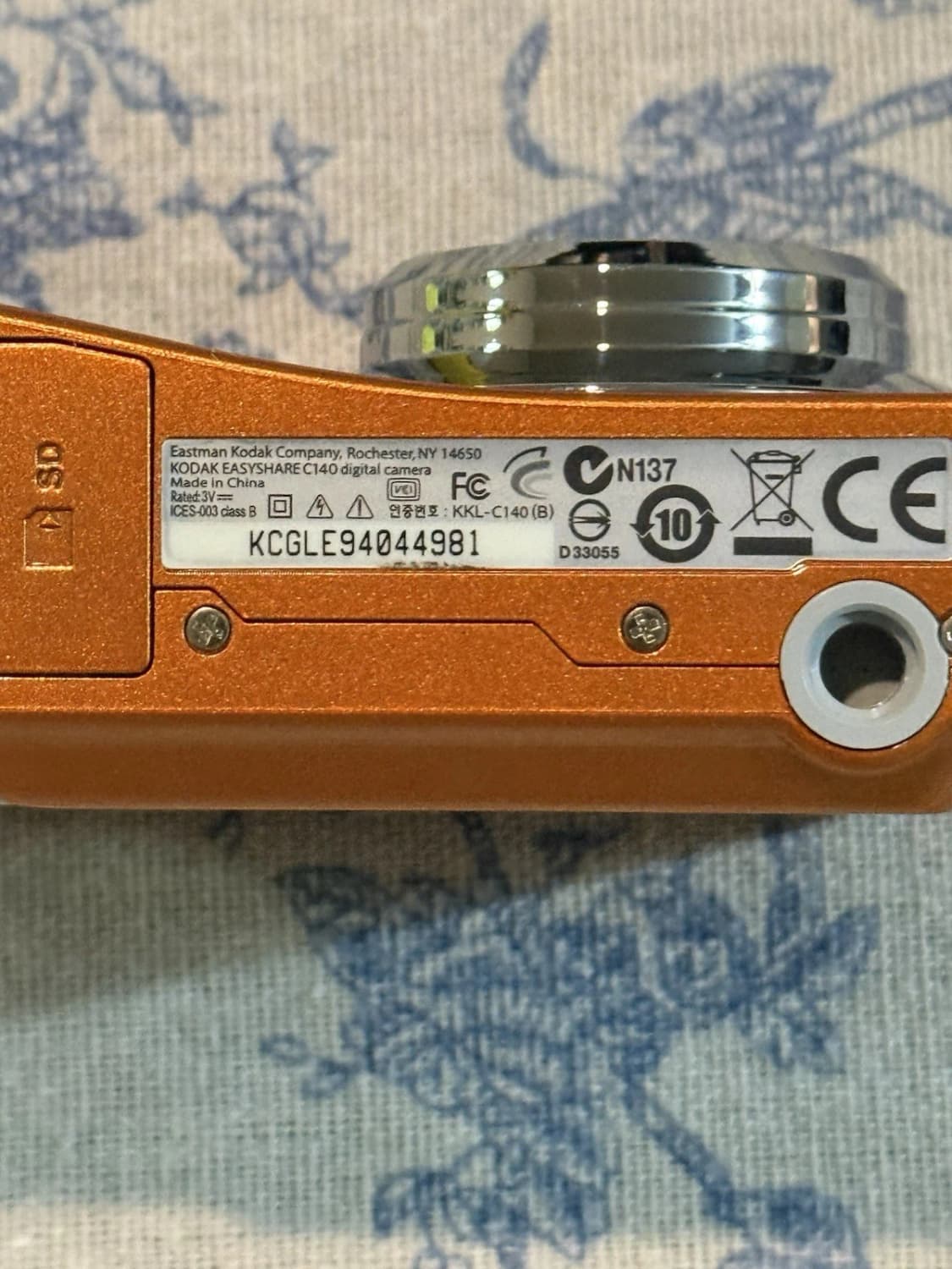 레어✧･ﾟKodak easyshare c140 코닥 이지쉐어 디카 상품이미지9
