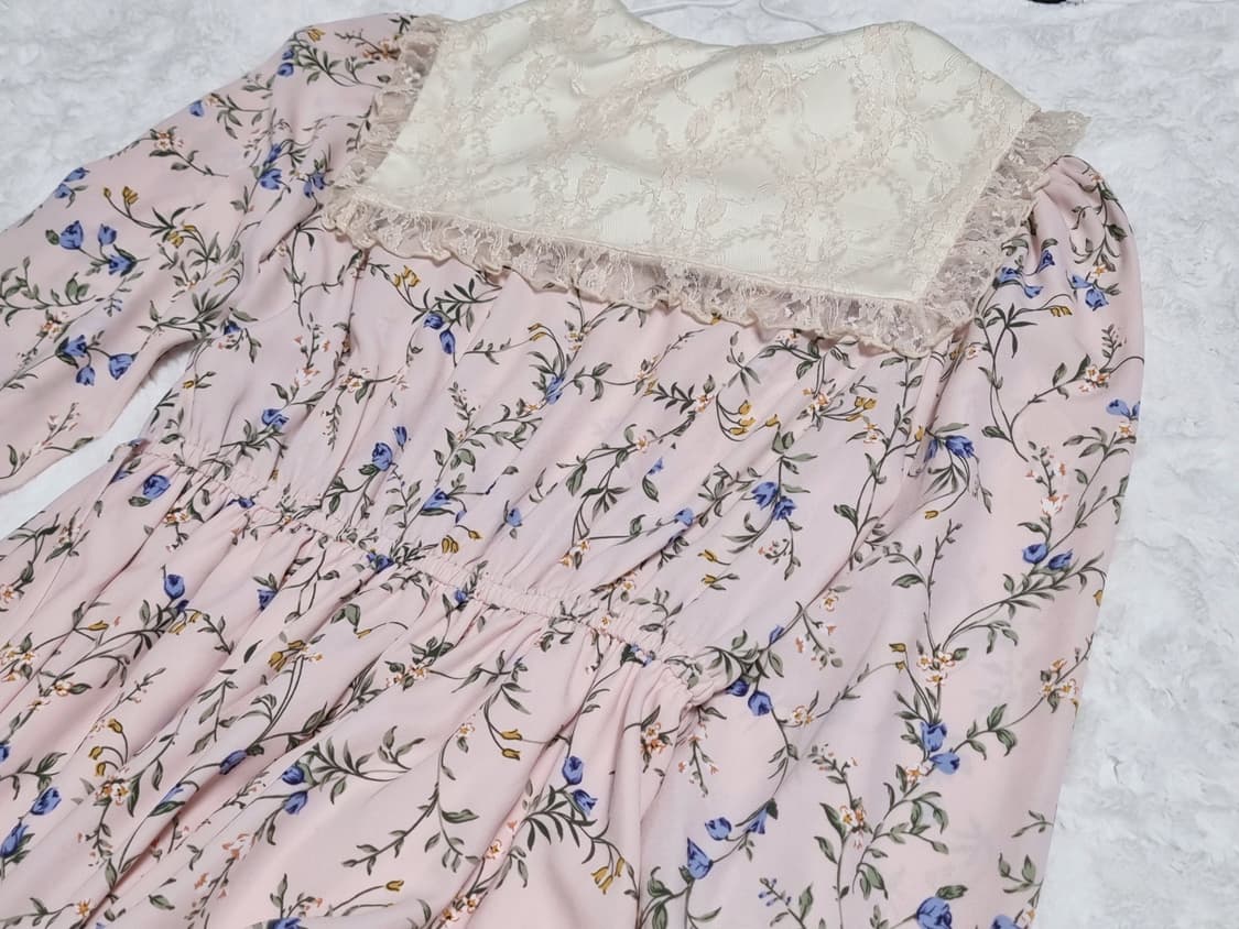 허니 시나몬 빈티지 원피스 꽃무늬 일브 일본 브랜드 양산형 로리타 상품이미지8