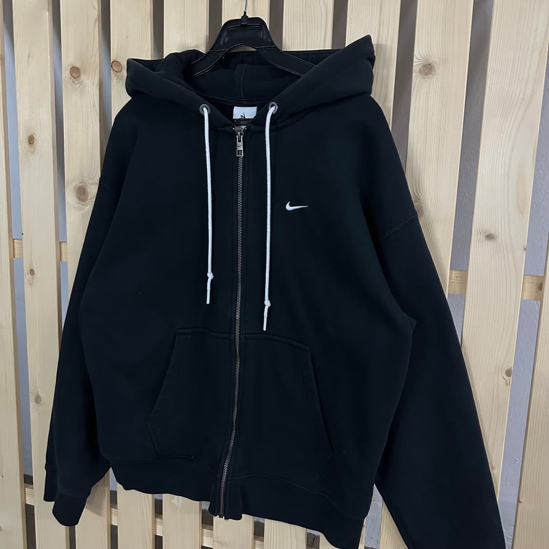 (M) 나이키 NRG 블랙 후드집업 상품이미지2