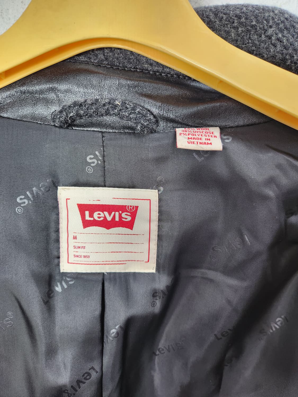(빈티지)리바이스 남성 울모직 피코트 95 M 상품이미지6
