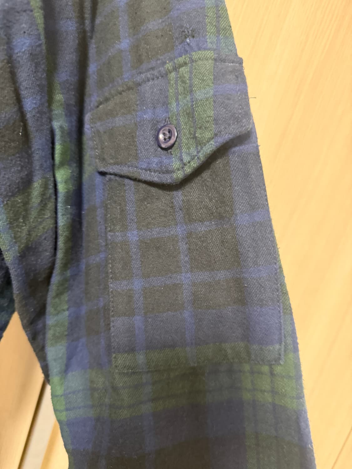 엔지니어드 가먼츠 23aw 트레일 블랙와치 플란넬 셔츠 상품이미지5