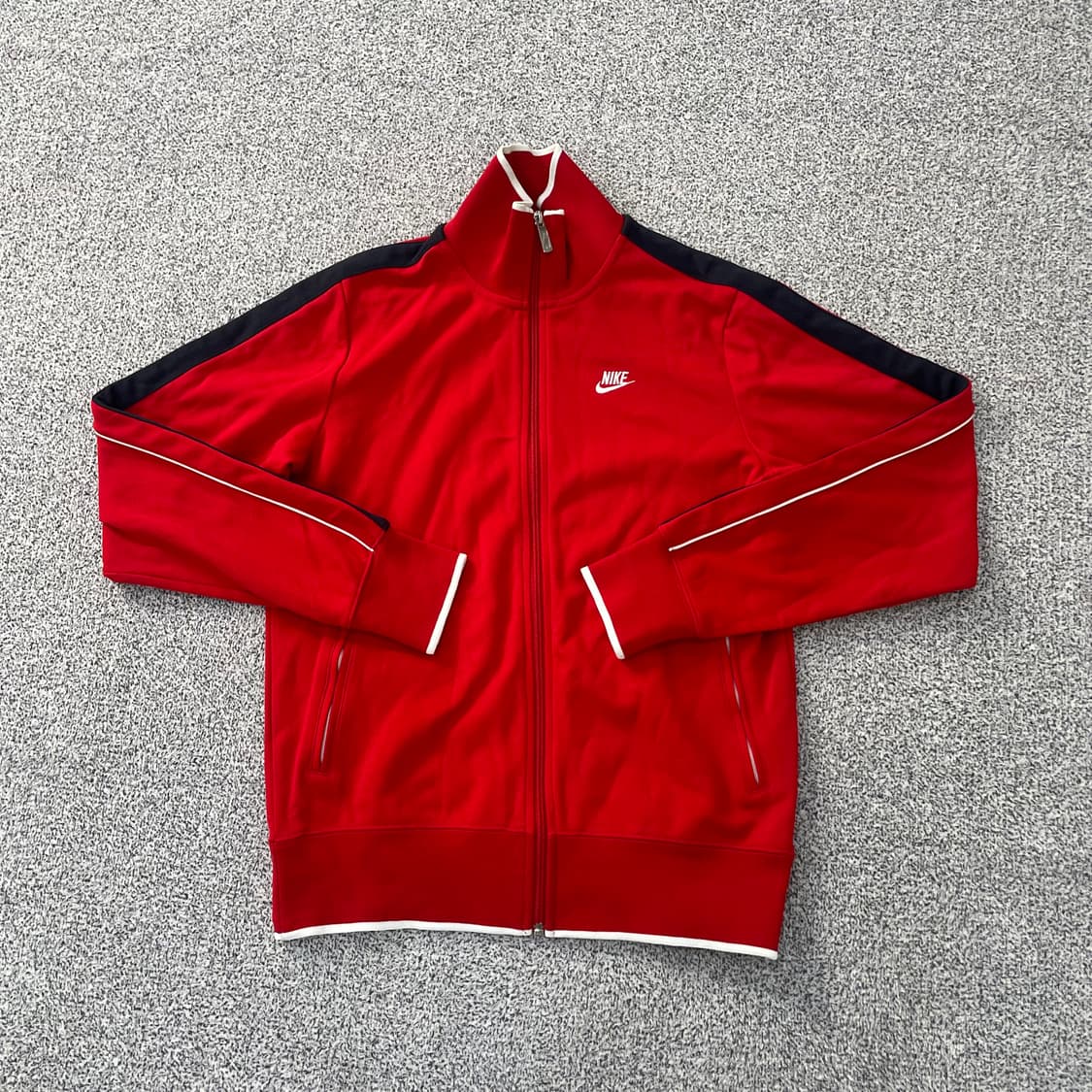 M 나이키 배색 트랙탑 자켓 0303S1 상품이미지1